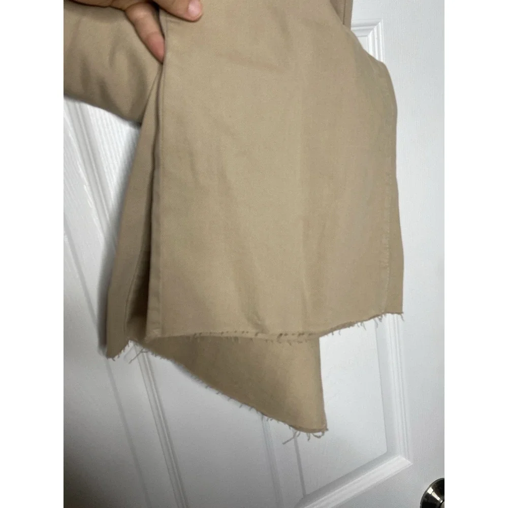 Judy Blue Women's Wide Leg High Waist Crop Jeans Khaki Garmet‎ Dyed 5/27 New - Picture 5 of 8